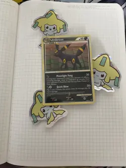 💫 Umbreon 10/90 HGSS Pokemon TCG Undaunted Regular Rare Card NON-HOLO - Image 1