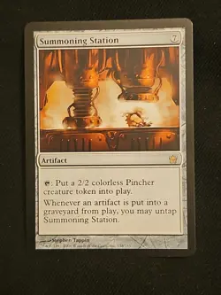 🔥🔥 Summoning Station 🔥🔥 RARE MTG Fifth Dawn MT/NM Magic the Gathering - Image 1
