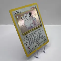 Clefairy 6/130 Holo Pokemon Card - Base Set 2 - Moderately Played - Image 2