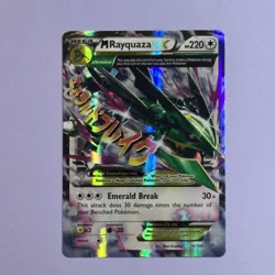 Pokemon Mega Rayquaza EX 76/108 Ultra Rare Holo XY Roaring Skies - Ungraded LP - Image 1