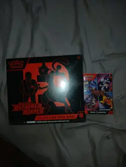 Pokemon TCG S&V Destined Rivals Elite Trainer Box ETB & Booster Bundle - SEALED - Image 1