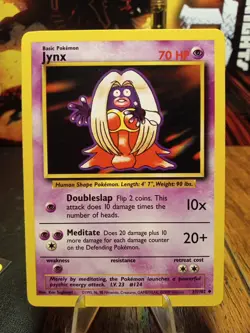 1999 Pokemon Base Set Jynx #31 VLP - Image 1