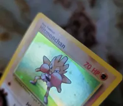 Pokemon TCG Rare Holo Hitmonchan 7/102 Base Set Unlimited 1999 WOTC LP - Image 5