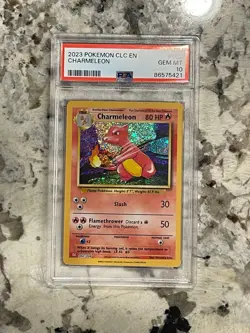 Pokemon Classic Collection Charmeleon Holo CLC 002/034 PSA 10 - Image 1