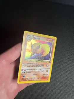 Pokemon TCG Flareon 3/64 Jungle Holo Rare MP - Image 4