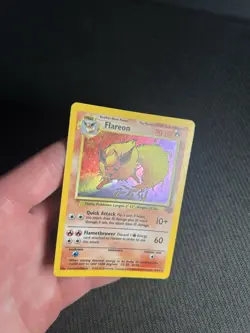 Pokemon TCG Flareon 3/64 Jungle Holo Rare MP - Image 5