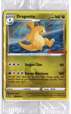 Pokemon TCG Dragonite (Gamestop Exclusive) 131/195 Stamp Holo Rare NEW/SEALED - Image 1