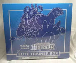 ✅ Pokemon Sword and Shield Battle Styles Elite Trainer Box ETB Urshifu Blue NEW - Image 1