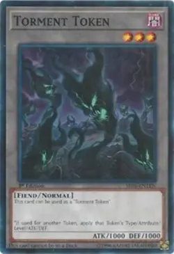 Yugioh! LP Torment Token - SR06-ENTKN - Common - 1st Edition Lightly Played, Eng - Image 1