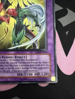 YU-GI-OH ELEMENTAL HERO FLAME WINGMAN ULTIMATE 1ST ED TLM-EN035 NEAR MINT - Image 5