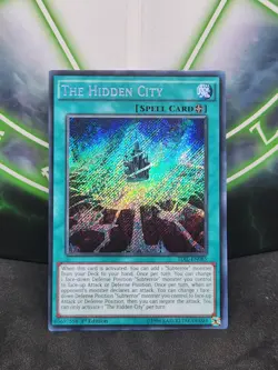 Yugioh The Hidden City TDIL-EN085 Secret Rare 1st Edition NM - Image 1