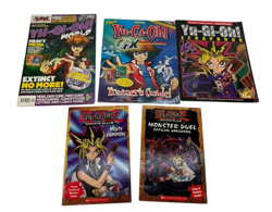 VINTAGE BUNDLE OF YUGIOH BOOK MAGS - Image 1