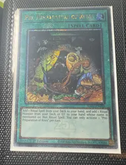 Yu-Gi-Oh Pre-Preparation of Rites RA01-EN055 Quarter Century Rare 1st Edition - Image 1