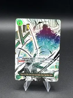 One Piece Card Game CCG TCG Demon Aura Dead Man's Game OP12-037 Alt Art English - Image 1