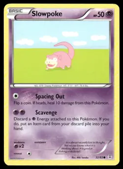 Pokemon Cards Slowpoke 32/83 Generations Common NM - Image 1
