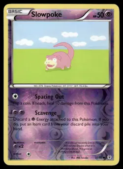 Pokemon Cards Slowpoke 32/83 Reverse Holo Generations NM - Image 1
