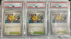 Three Amazing Cards, 2024 POKEMON PARADISE RESORT WORLD CHAMPIONSHIPS #150 PSA 9 - Image 1