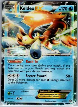 Keldeo EX BW61 Black and White Promos - Pokemon Card - NM - Image 1