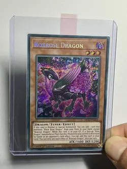 Roxrose Dragon MP22-EN060 (NM) Prismatic Secret Rare 1st Edition Yu-Gi-Oh! Card - Image 3