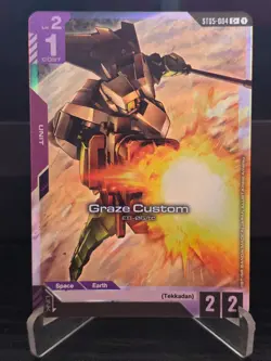Gundam Card Game - Graze Custom - ST05-004 C+ - Image 1