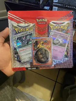 Pokemon TCG- REVAVROOM/ARMAROUGE/HOUNDSTONE Foil Cards w/2 Booster Packs New - Image 1