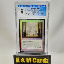 MTG - Odyssey - Angelic Wall - Foil - Graded - CGC 9 - Image 1