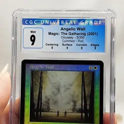 MTG - Odyssey - Angelic Wall - Foil - Graded - CGC 9 - Image 3
