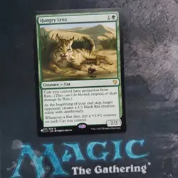 Hungry Lynx, The List, Magic the Gathering MTG NM - Image 1