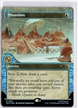 Preordain (Rainbow Foil) Avatar Secret Lair Drop Series 2301 NM - Image 1