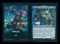 MTG Jumpstart Foundations NINJAS Themed Booster Pack OPENED Taeko Anime - Image 1
