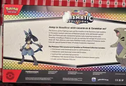 Pokemon Prismatic Evolutions Lucario ex & Tyranitar ex Premium Collection Box - Image 3