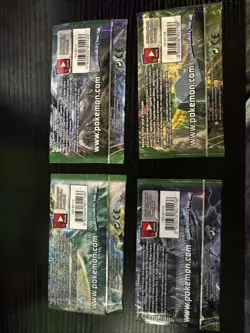 2016 Pokemon Fates Collide EMPTY Booster Box Display & EMPTY Booster Packs Set - Image 3