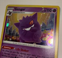 2020 Pokemon TCG Gengar SWSH052 Black Star Promo! NM Cond. - Image 3