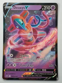 Deoxys V SWSH266 Holo SWSH: Sword & Shield Promo NM English Pokemon - Image 1