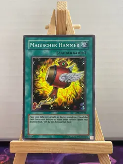 Magic Hammer DP2-EN024 Super Rare German VG YUGIOH - Image 1
