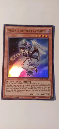 2x) Vanadis Of The Nordic Ascendant LC5D-EN187 Ultra Rare 1st Edition NM YuGiOh! - Image 2