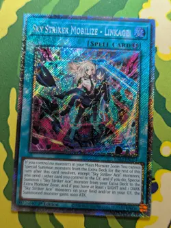 Sky Striker Mobilize - Linkage! - RA03-EN274 - Platinum Secret Rare - Yugioh - Image 1