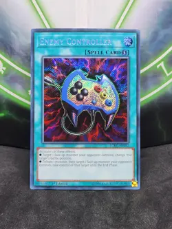 Yugioh Enemy Controller LCKC-EN032 Secret Rare 1st Edition NM - Image 1