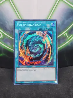 Yugioh Polymerization LCKC-EN026 Secret Rare NM - Image 1