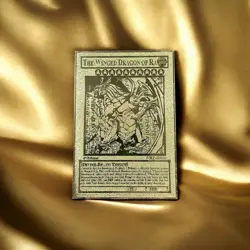 Yugioh! Gold Metal Egyptian God 3 Card Set (Slifer, Ra, & Obelisk) - Image 3