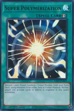 Super Polymerization - RA03-EN053 - Ultra Rare - 1st Edition Yugioh - Image 1