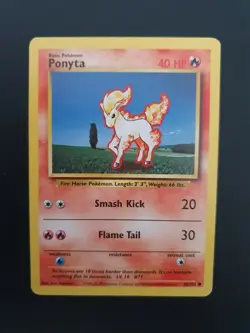 60/102 | Ponyta | WOTC Base Set | Pokemon Card | Near Mint - Image 1