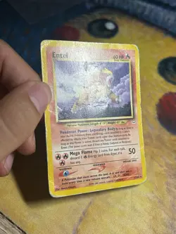 Entei 17/64 Neo Revelation Unlimited Non Holo Rare Pokemon Card HP - Image 3