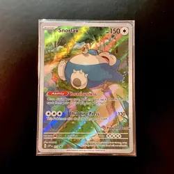 Sealed Snorlax SVP 051 Pokemon Center Stamped 151 ETB Promo Card - Image 1