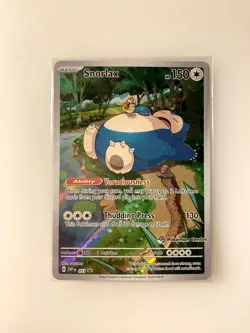 Sealed Snorlax SVP 051 Pokemon Center Stamped 151 ETB Promo Card - Image 2