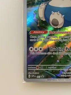 Sealed Snorlax SVP 051 Pokemon Center Stamped 151 ETB Promo Card - Image 5