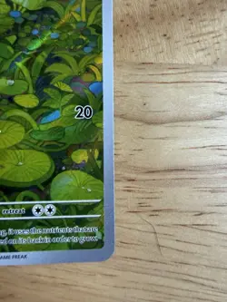 Pokemon TCG Bulbasaur Scarlet & Violet 151 Full Art Rare Card 166/165 - Image 5