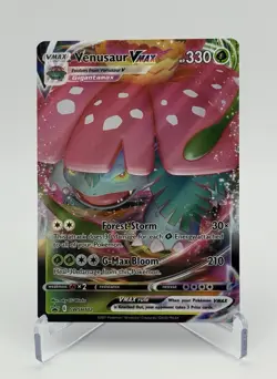 Venusaur VMAX SWSH102 SWSH: Sword & Shield Promo Pokemon Card Holo NM/M - Image 1