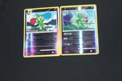 Pokemon Card Lot EX-PL Reverse Holo Roselia & Roserade Stormfront - Image 1