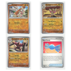 4x Timburr 103 Scarlet Violet Series Twilight Masquerade 2024 Pokemon Cards TCG - Image 1